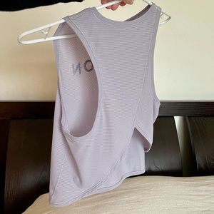 lululemon athletica Lavender Tank Top